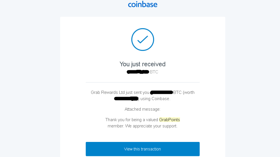 Grabpoints Payment Proof